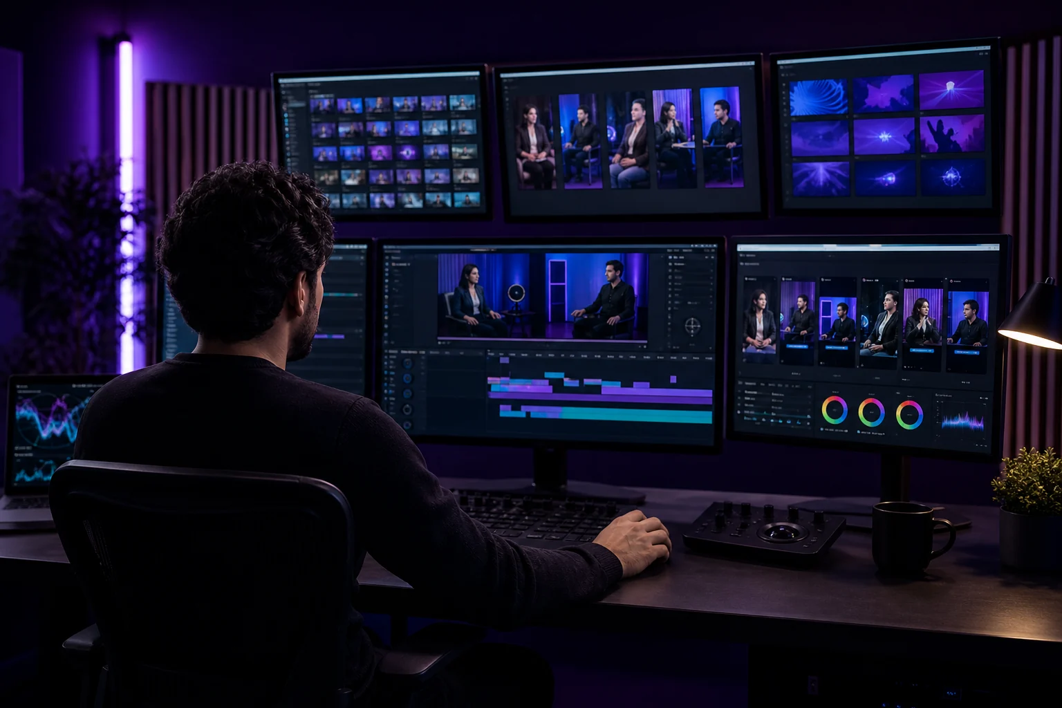 RTG team transforming a content library into platform-ready posts