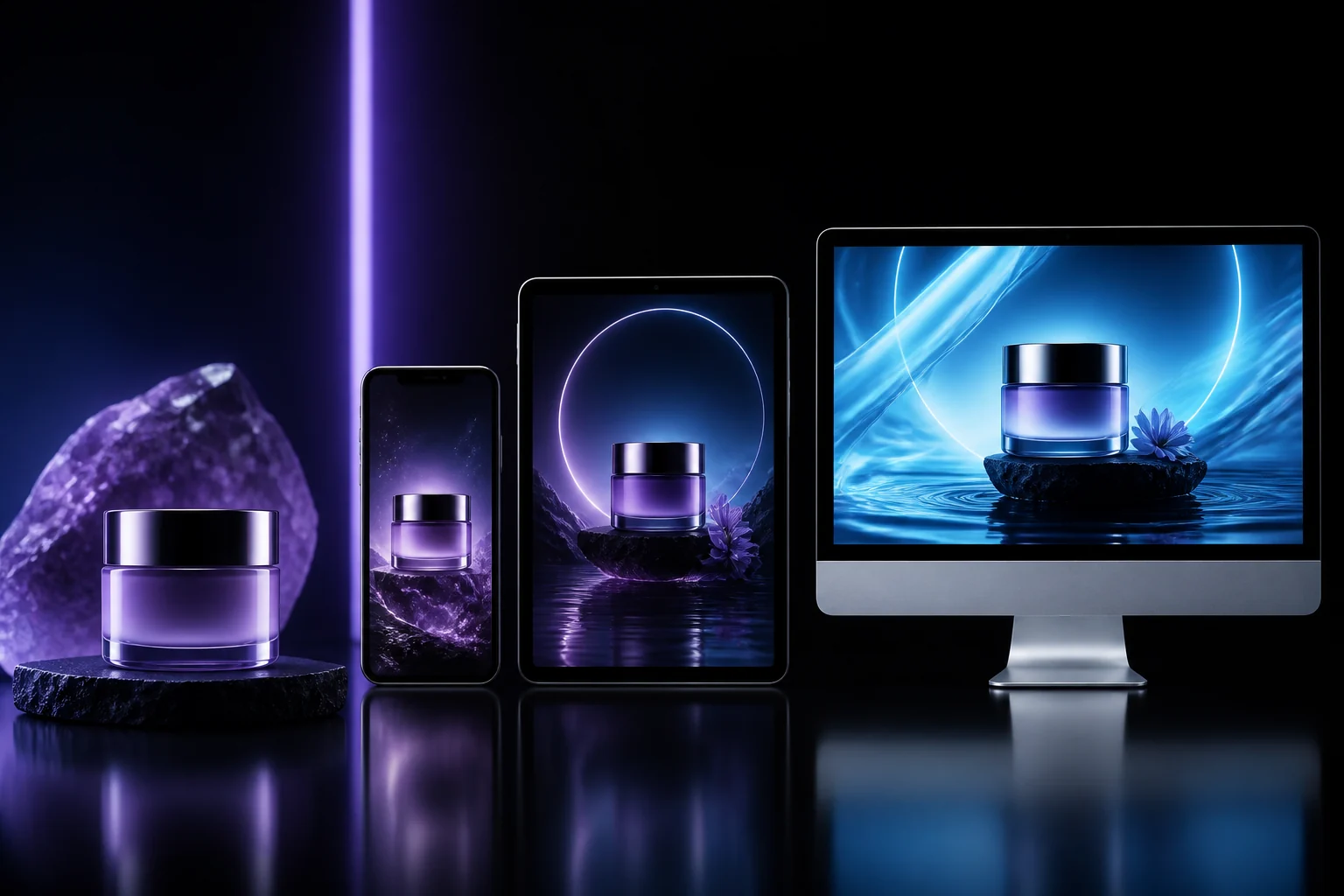 Paid digital advertising campaign example
